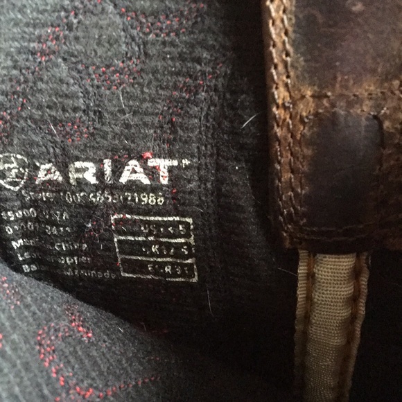 Ariat Cowboy Boots Kids 13/13.5 - Picture 6 of 7